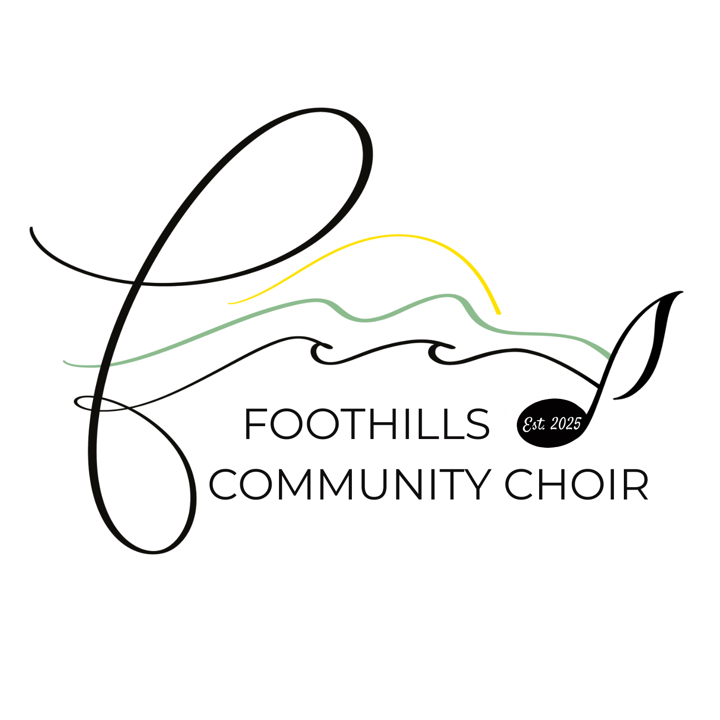 Foothills Community Choir Spring Concert - logo